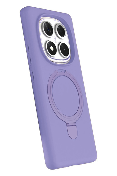 ZEMİRA HOME غطاء حامل ماجسيف الملكي من نيو فيس لشاومي ريدمي نوت 14 برو 5G - ليلك