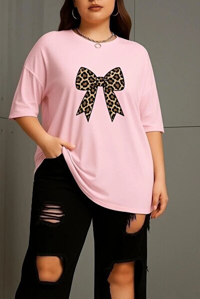 oneagılyazı Big Leopard Pattern Klurdela Printed Unisex T-Shirt