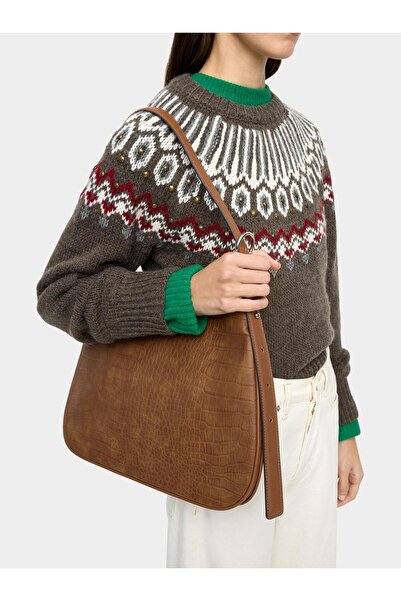 PARFOIS Hayvan Kabartmalı Omuz Çantası