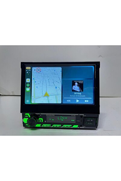 FTH SOUND INDASH OTO TEYP 7" CAR PLAY - ANDROİD AUTO BT USB AUX AMFİ ÇIKIŞI İNDAŞ EKRANI İÇİNDE GİZLİ