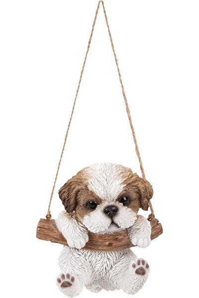 BRF Elizberrasell Hi-Line Gift Ltd. Hanging Shih Tzu Puppy Dog 1162345