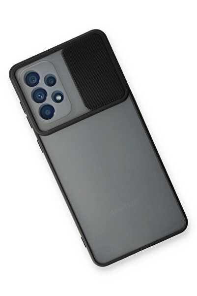 No 35 حافظة هاتف سامسونج جالاكسي A73 5G من نيو فيس، كاميرا منزلقة من السيليكو...