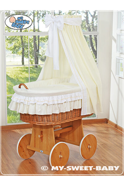 Other Coșuleț Moise cu baldachin - crem Bellamy