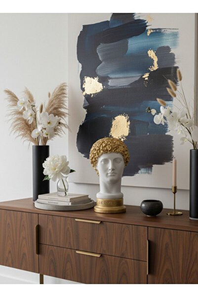 arkt GOLD BÜST DEKORATİF BİBLO