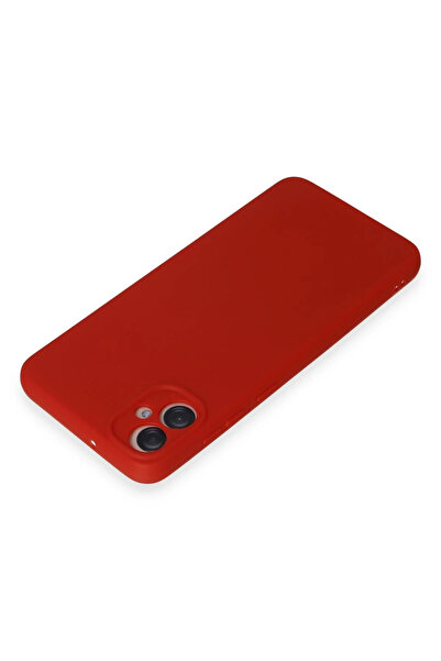 FREEDOM STOREE نيوفيس حافظة سامسونج جالاكسي A05 أولى سيليكون - أحمر