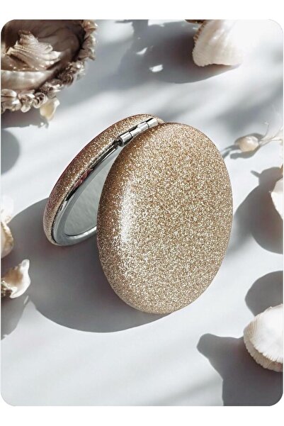 BRF KaraWorkSell Cep Aynası Büyüteçli, Makyaj aynası, Çanta Ayna, Kalpli ayna...