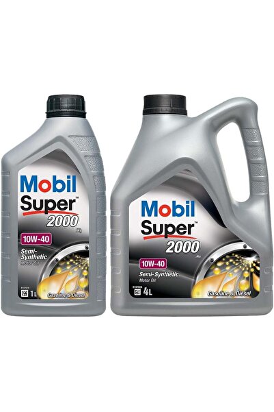 BRF ElivoraSell Mobil Super 2000 X1 10W40 Motor Yağı 4 L + 150549 X1 10W40 1 ...