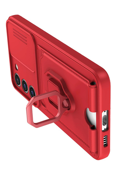 FREEDOM STOREE حافظة Newface لهاتف سامسونج جالاكسي S24 بلس من السيليكون مع بط...