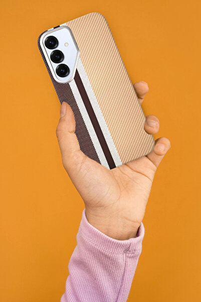 Nyx Giyim غطاء جوكو سامسونج جالاكسي S25 بيسا ماجسيف - رمادي طبيعي