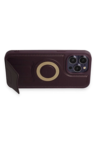 Ş&A BOUTIQE حافظة Newface لهاتف آيفون 14 برو ميركوري مغناطيسية مع حامل - أرجو...