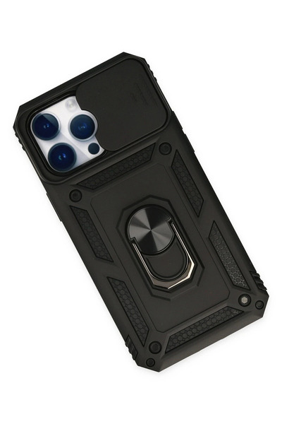 FREEDOM STOREE حافظة نيو فيس لهاتف آيفون 14 برو من السيليكون مع حلقة عدسة بار...