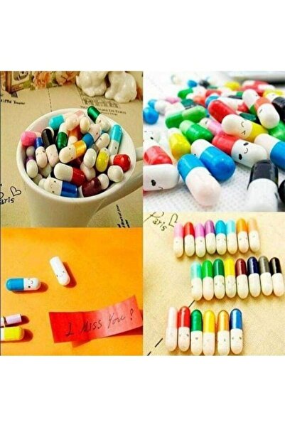 Redhead Hediyelik Not Kağıtlı İlaç Kapsül Aşk Hapı (20 ADET)