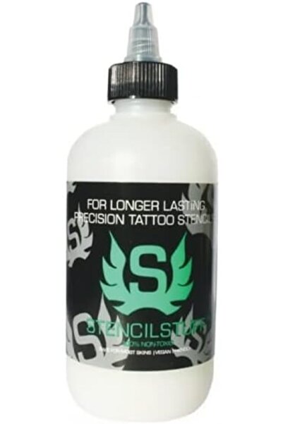 BRF Elizberrasell Rosevelt 01 Publications Tattoo Transfer Liquid Stencil Stu...