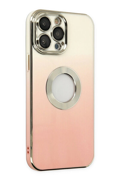 TBL DEKOR حافظة نيو فايس آيفون 13 برو الأفضل من السيليكون - وردي