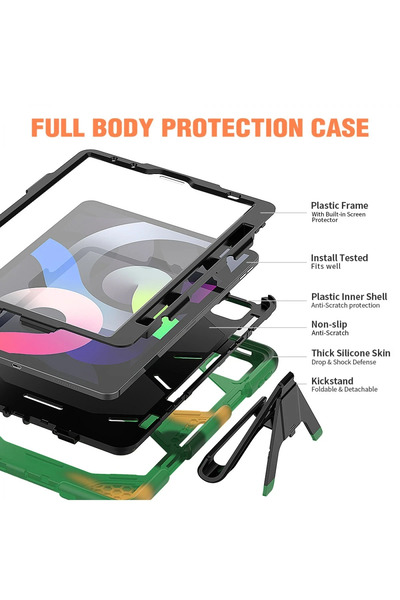 BAMBAM SHOP Newface iPad Pro 11 (2020) Case Griffin Tablet Cover - Camouflage