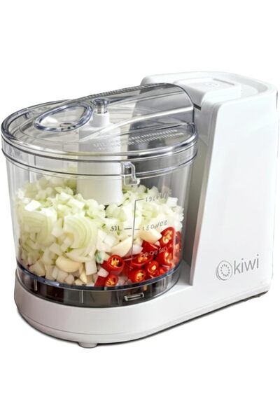 BRF ElizBerraSell Kıwı Kc-8217 Mini Gıda Doğrayıcı | 350 Ml Kapasiteli & Pasl...