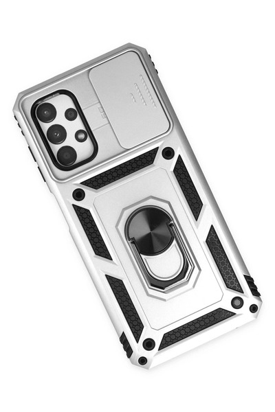 CT STONES حافظة نيو فيس لهاتف سامسونج جالاكسي A33 5G مع حلقة عدسة من السيليكو...