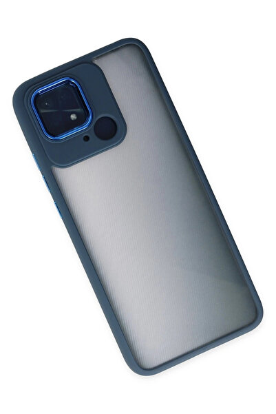 ZEMİRA HOME غطاء حماية نيو فيس لهاتف شاومي ريدمي 10 سي - أزرق