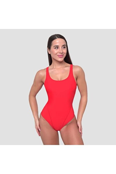 GymBeam Costum de baie sport pentru femei, roșu