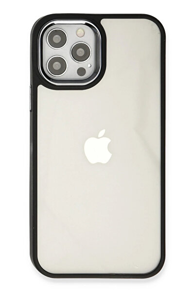 Kazan Hobi غطاء حماية لهاتف آيفون 12 برو ماكس من نيو فيس - أسود