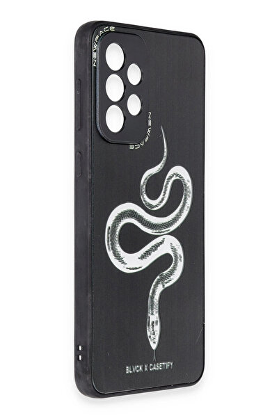 CT STONES نيوفايس حافظة سامسونج جالاكسي A53 5G غطاء مرآة منقوش - مرآة - 13