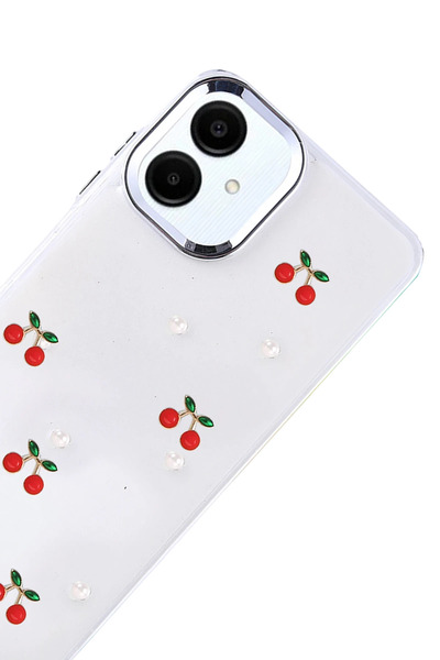 FREEDOM STOREE غطاء نيو فايس سامسونج جالاكسي A07 4G بنمط الفيونكة - نمط 9