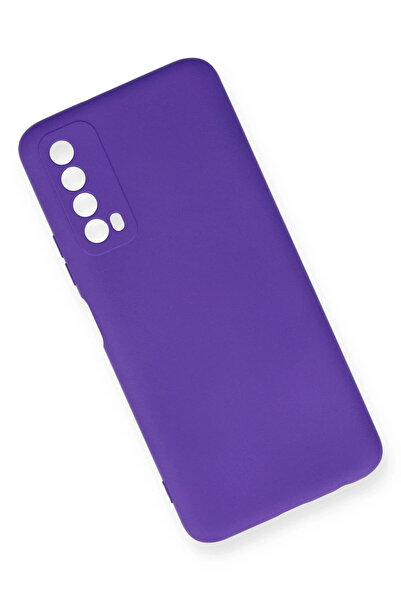 POYRAZ MARKET حافظة نيو فيس هواوي بي سمارت 2021 نانو مخملية من الداخل سيليكون...