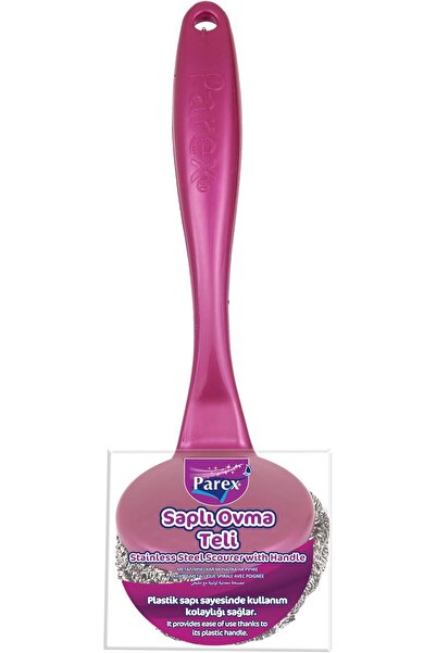 Parex Scourer With Handle, Multi Color
