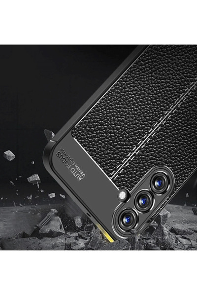 ZEMİRA HOME غطاء Samsung A26 Newface للتركيز التلقائي - أسود