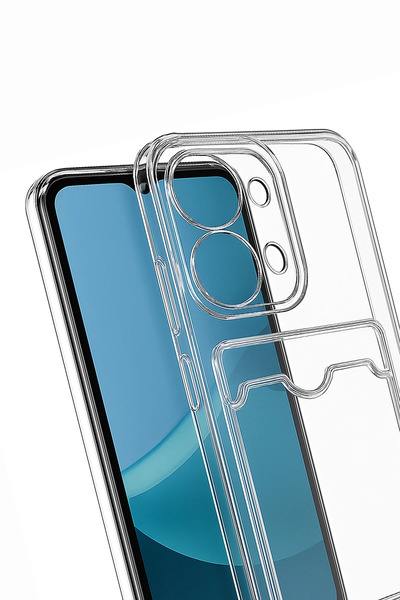 ZEMİRA HOME حافظة شفافة من السيليكون لجهاز Xiaomi Redmi 15C 4G من Newface - شفاف