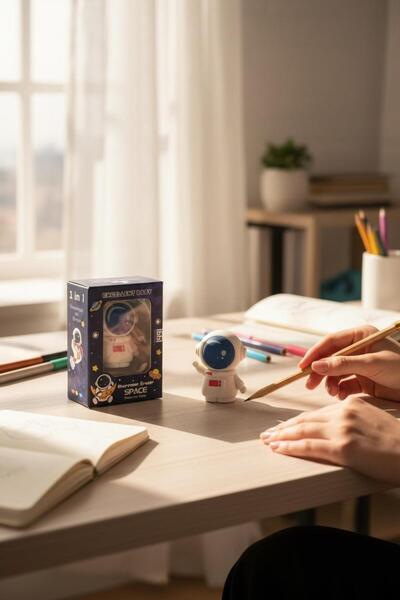 EVASAN Astronaut 2 in 1 Sharpener with Eraser