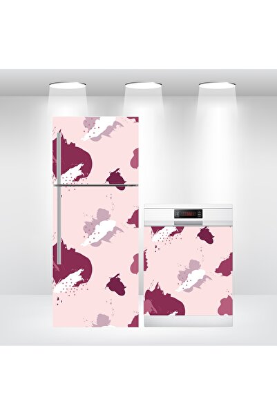 Bigaimaj Folie autoadezivă pentru ușă frigider și mașină de spălat vase, mode...