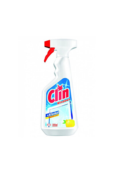 Clin Soluție de curățat geamuri cu pulverizator 500 ml lămâie