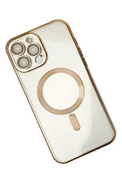 BALCI غطاء حماية مغناطيسي لهاتف آيفون 13 برو من نيو فيس - ذهبي