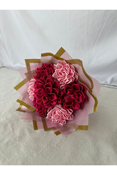 SATENCE STORE باقة زهور من الساتان غير قابلة للبهتان خاصة بعيد الحب