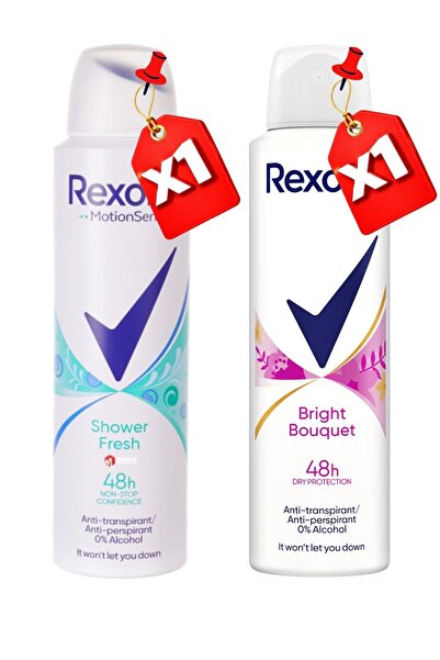 Rexona Deodorant spray pentru femei 150 ml Bright Bouquet x1 + Shower Fresh 1...