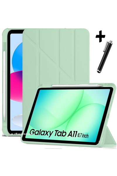 m.tk moveteck Samsung Galaxy Tab A11 8.7 Inch Case with Pen Compartment and T...