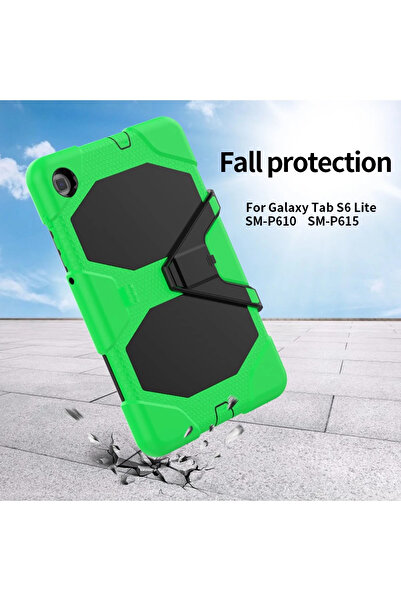 Ş&A BOUTIQE غطاء حماية لجهاز سامسونج جالاكسي T500 Tab A7 10.4 من نيو فيس - أخضر