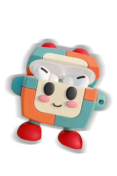 AL - KAR TİCARET غطاء سيليكون لسماعات ايربودز 3 (الجيل الثالث) من نيويف - نمط 13