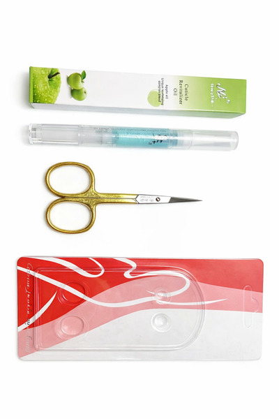 Nplus Professional Manicure Set – Cuticle Oil Pen + Stainless Steel Cuticle S...