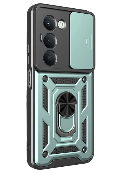 FREEDOM STOREE غطاء حماية سيليكون جديد لهاتف شاومي ريدمي 15 4G مع حلقة للعدسة...