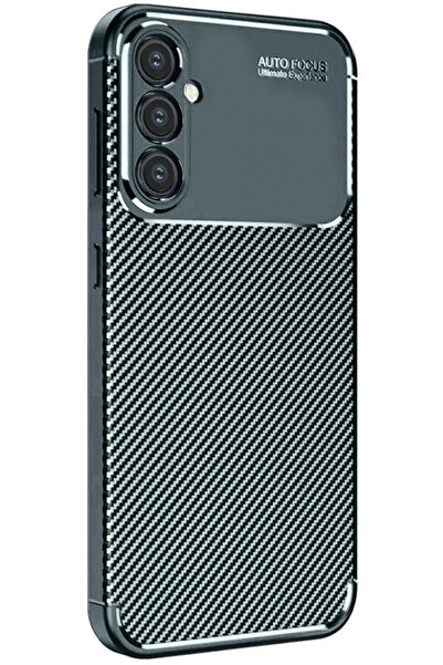 TUBA TOPTAŞ حافظة Newface لهاتف Samsung Galaxy S24 Fe ذات غطاء كربوني بتركيز ...