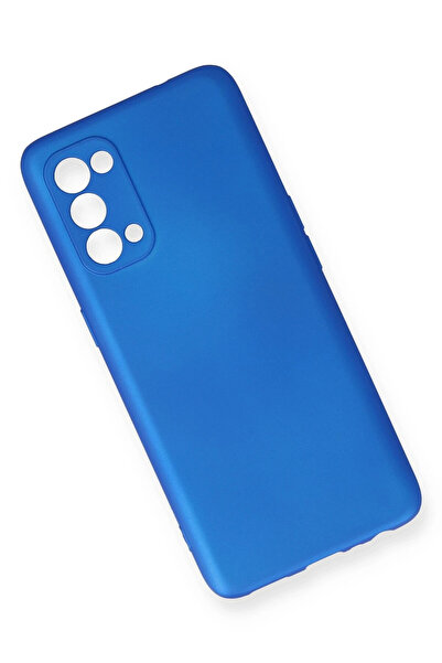 FREEDOM STOREE جراب نيو فيس اوبو رينو 5 أول سيليكون - أزرق