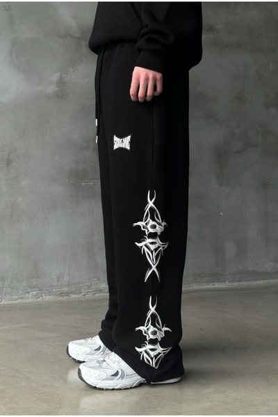 serline Winter-Serline Premium Fully Embroidered Adjustable Leg Baggy Tracksuit