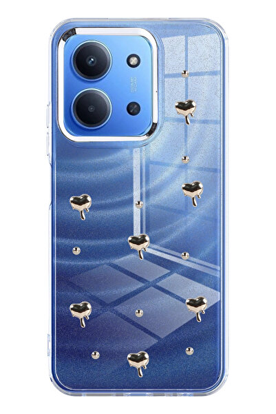 FREEDOM STOREE غطاء نمط القوس Newface Xiaomi Redmi 15C 4G - النمط 1