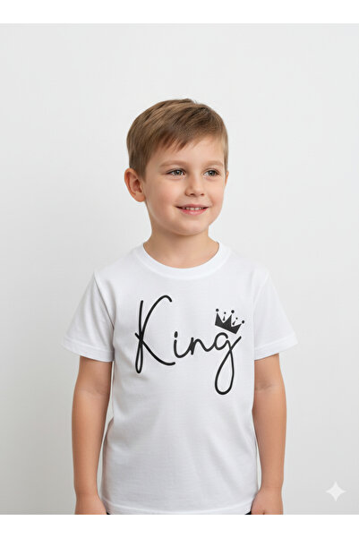 Bonbelle Tricou cu mânecă scurtă cu textură moale, imprimat cu figuri, pentru...