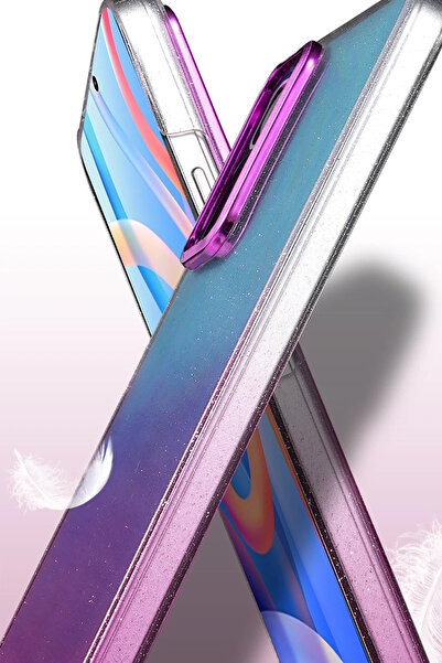 ZEMİRA HOME غطاء لامع لهاتف Xiaomi Redmi Note 11 Pro من Newface - تيتانيوم صح...