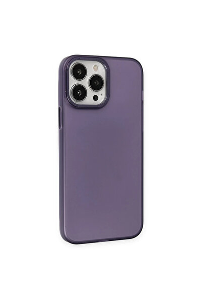 POYRAZ MARKET حافظة Newface لهاتف آيفون 14 برو ماكس من مودوس ميتال - أرجواني ...