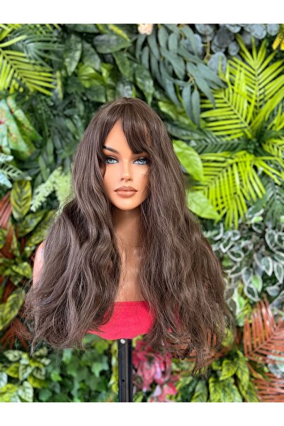 aura peruk Kumral uzunluğu ve dalgaları şahane olan liz modelimiz