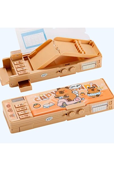 BRF UsulcanMarketplace Capybara Şifreli Kalem Kutusu Kapibara kalemlik Çok fo...